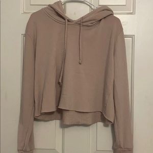 brandy cropped hoodie
